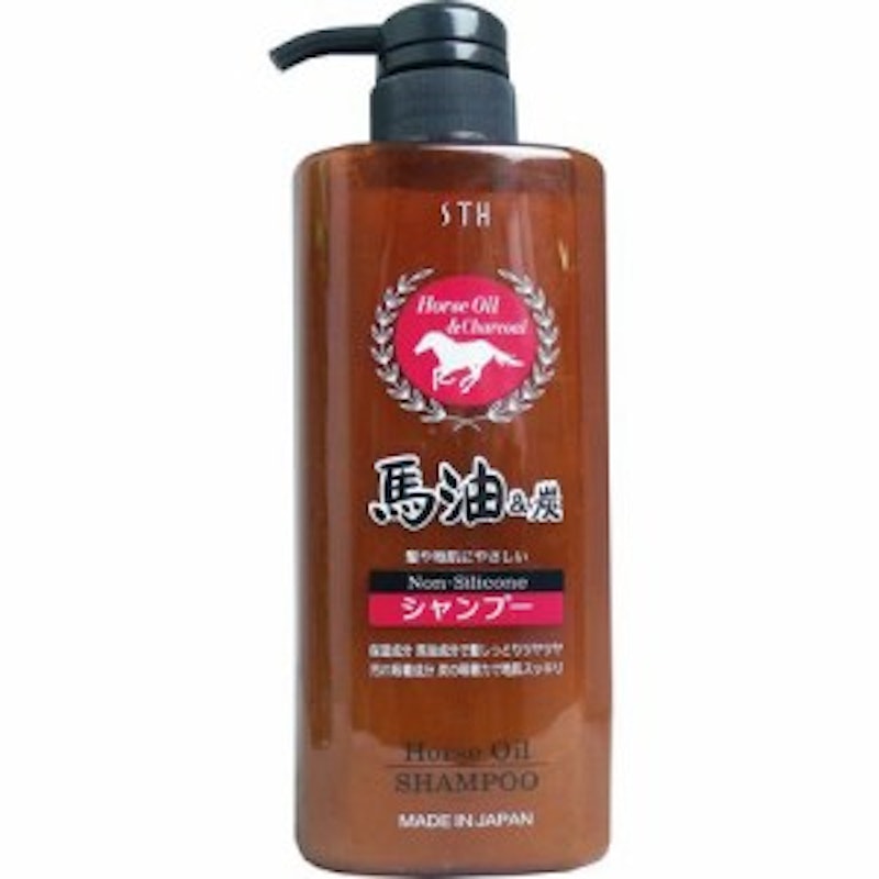 馬油&炭シャンプー 600mL 1