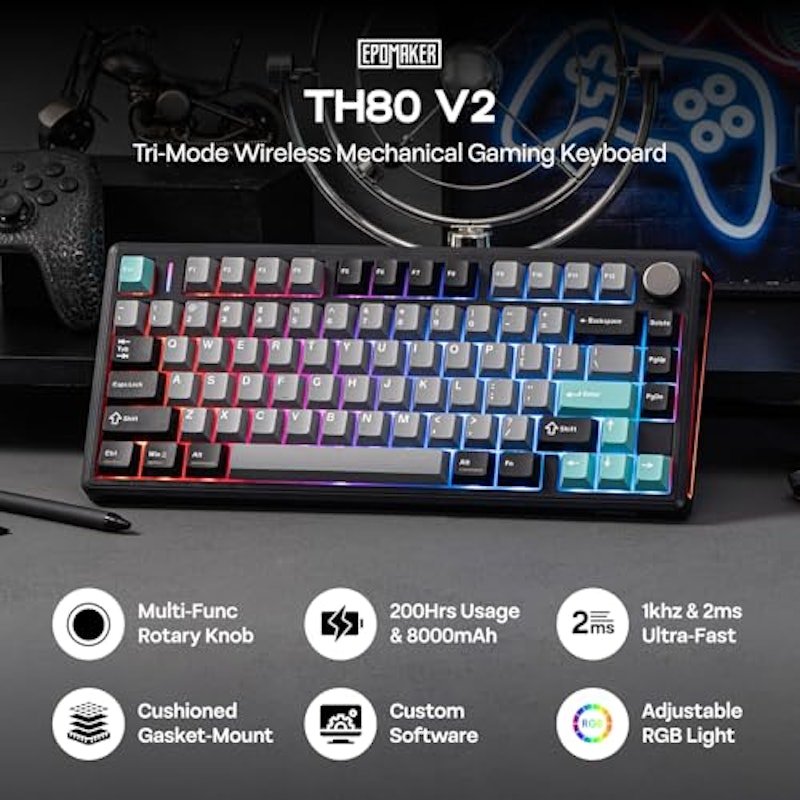 ワイヤレスメカニカルゲーミングキーボード 2