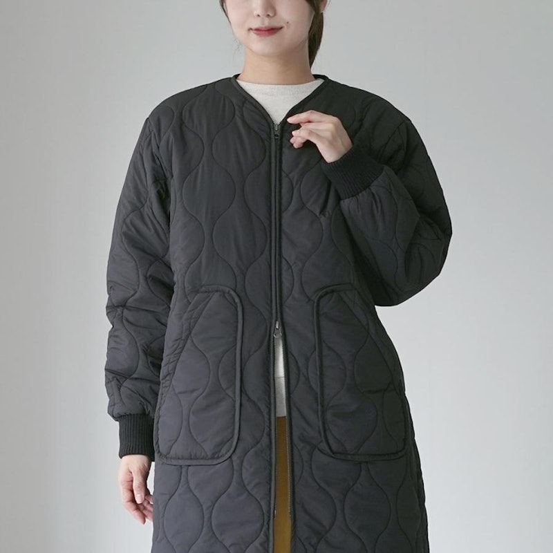 quilting long coat 3