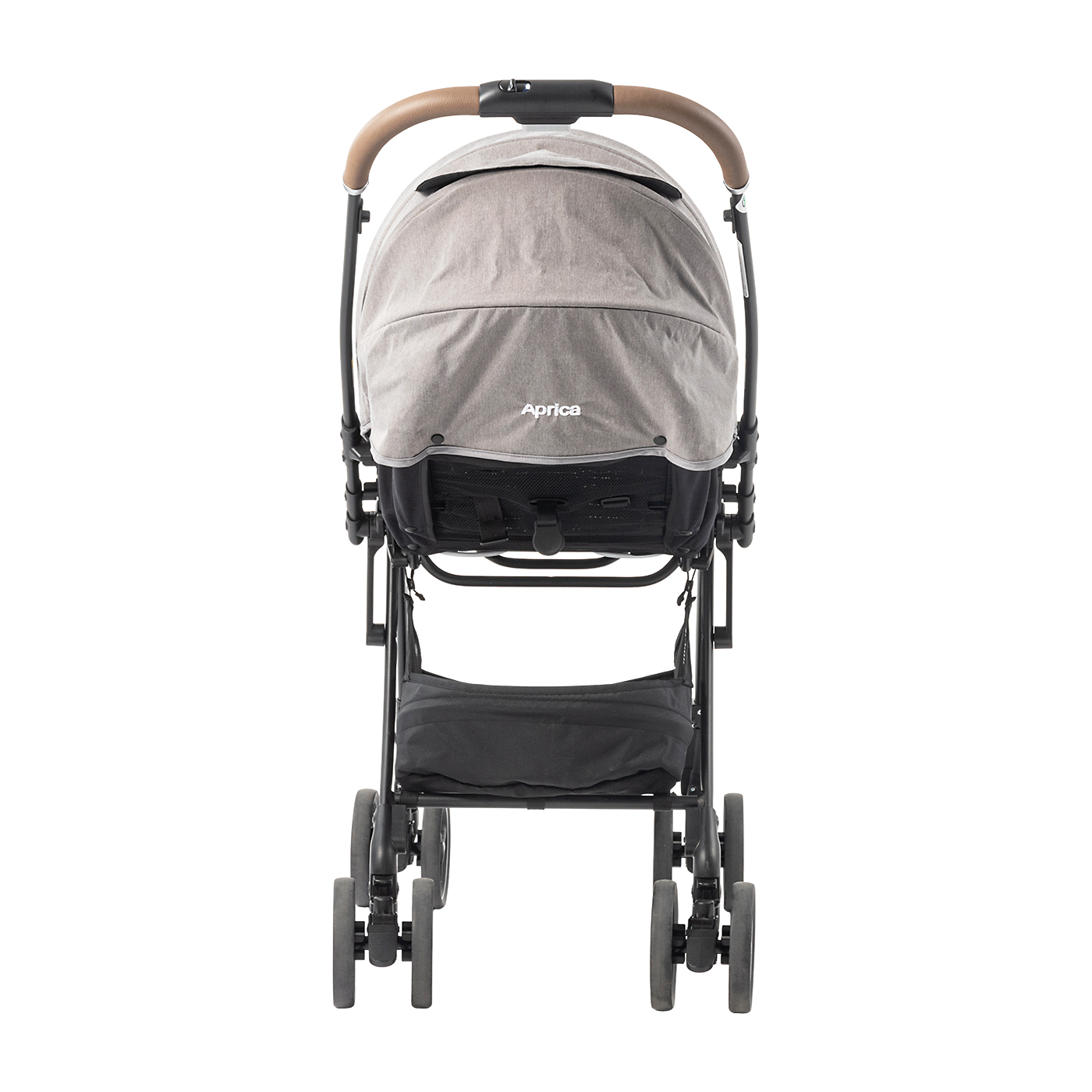 Aprica ベビーカー グレー カルーンエアー