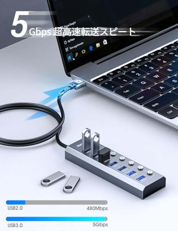 USB3.0ハブ 3