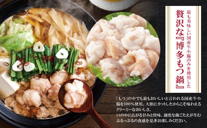 博多もつ鍋 あごだし醤油味 4