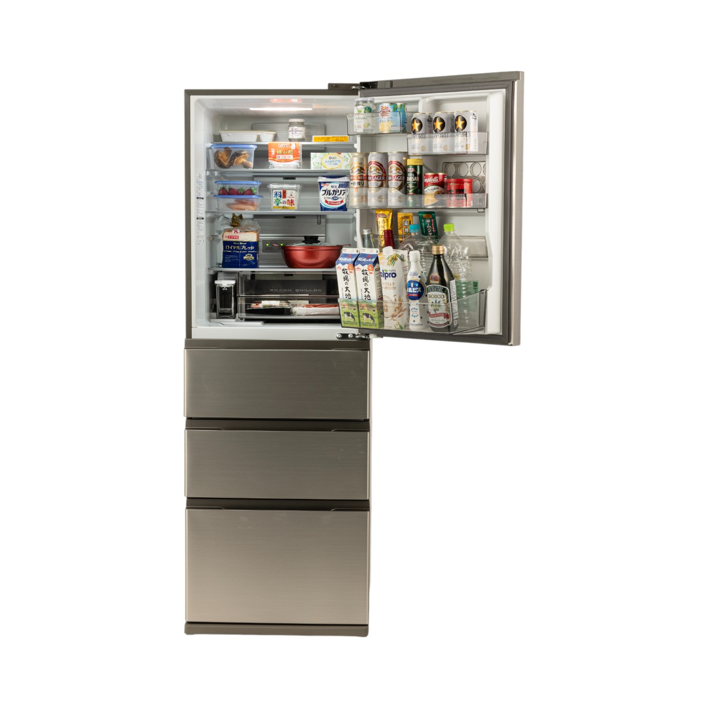 ピァチェーレ！　アクア AQUA 大型冷蔵庫 AQR-36G2(S) ピァチェーレ！ アクア AQUA 大型冷蔵庫 AQR-36G2(S) AQR-36G2