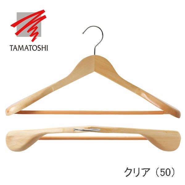 木製スーツ・ジャケット用ハンガー 2