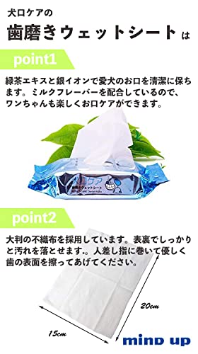 犬口ケア 歯磨きウェットシート 3