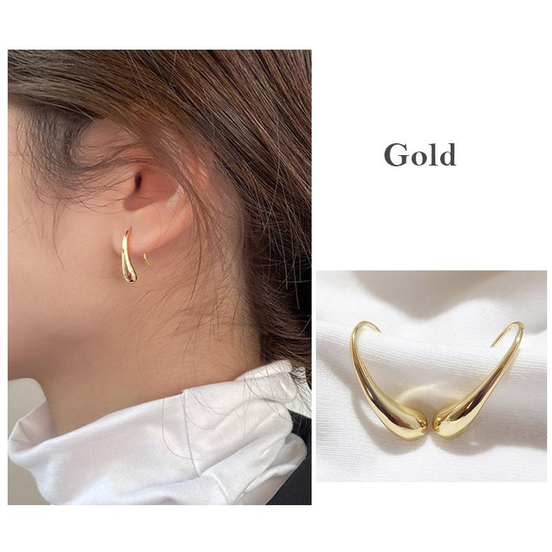 ティアドロップ フックピアス 6