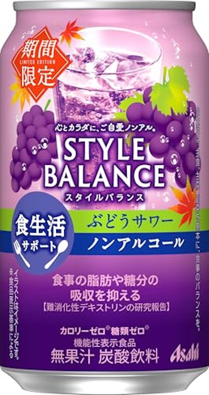 食生活サポートぶどうサワーノンアルコール 1