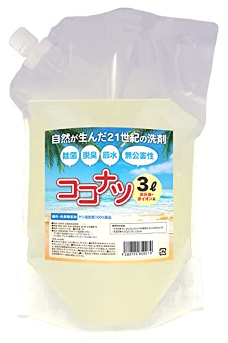 ココナツ洗剤 詰め替えしやすいコンパクトパウチ  1