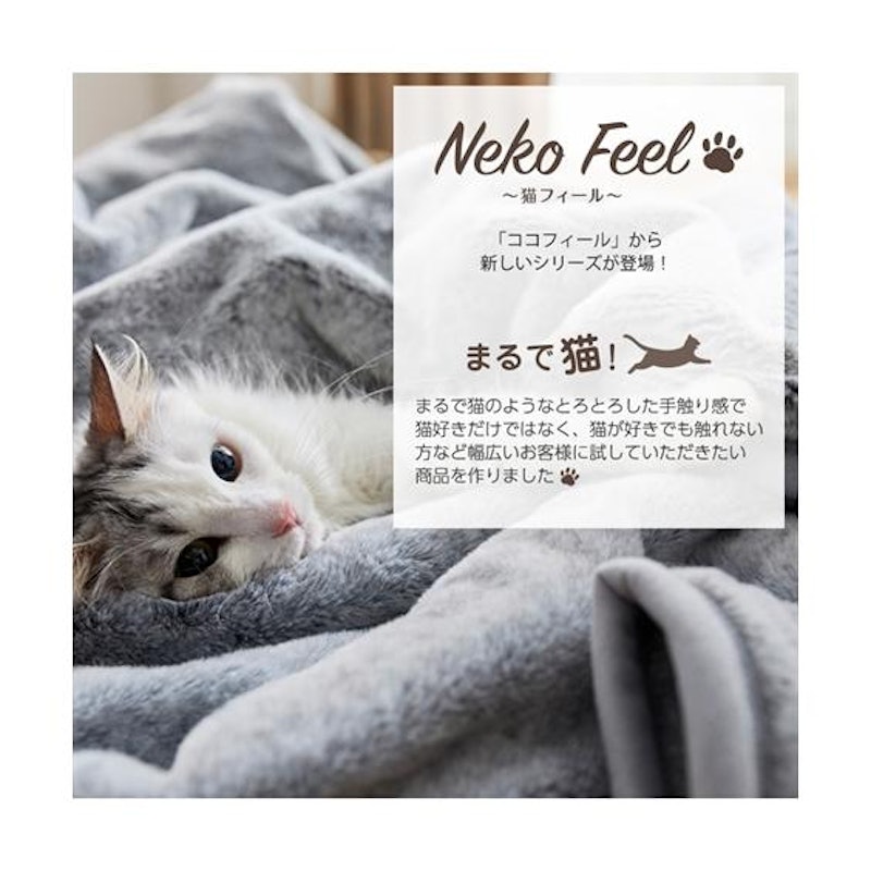 まるで猫!のようなモフモフスタンドカラー着る毛布 2