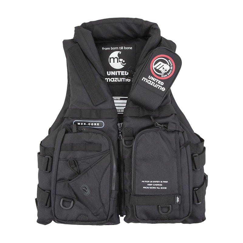 mazume MZX ブラック フローティングベスト フローティング mazume MZX ブラック フローティングベスト フローティング