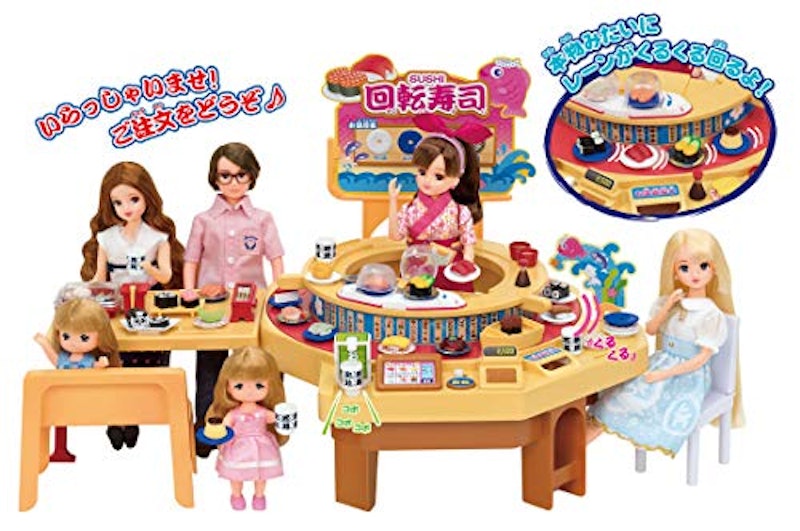 リカちゃんくるくる回転寿司 7