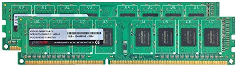 Panram DDR3-1600 デスクトップ用メモリ 1