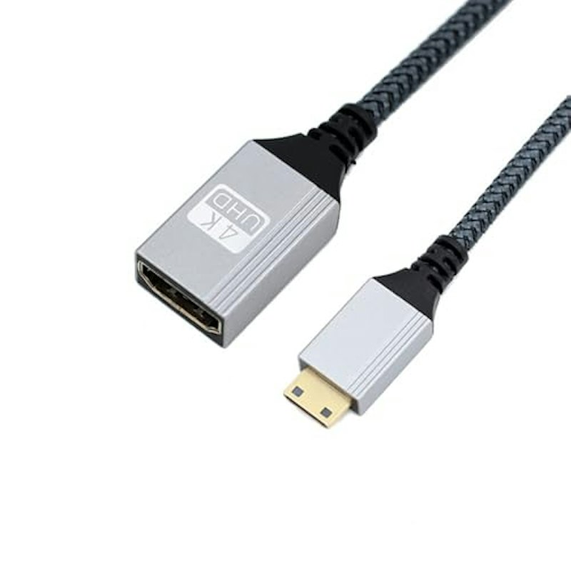 Mini HDMI to HDMI 変換アダプタ 1