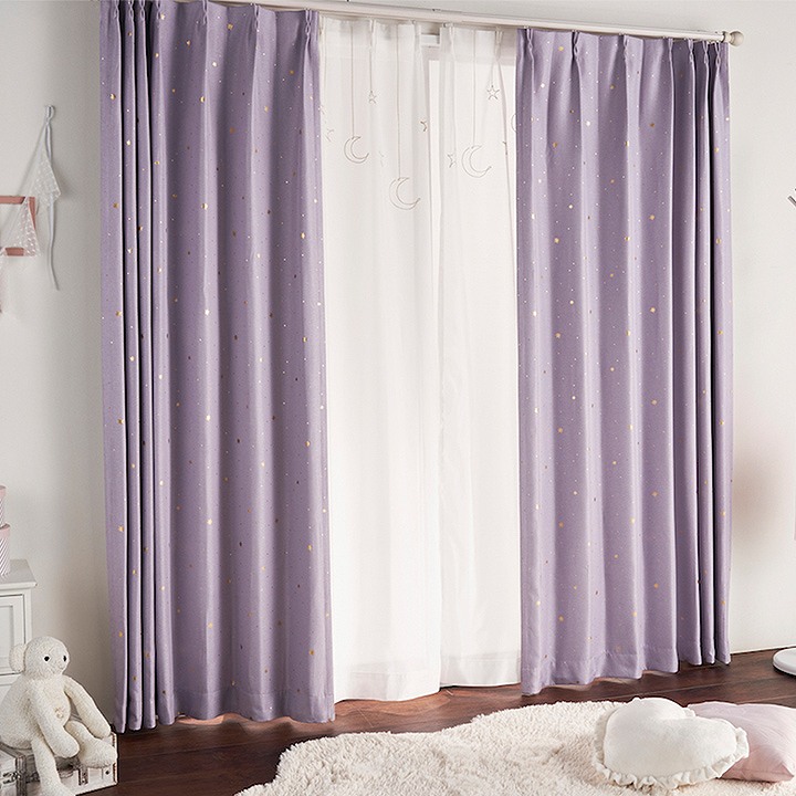 ニトリ 遮光2級カーテン 100×約250 【公式通販】