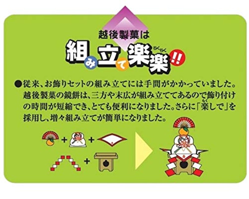 越後の鏡餅 切餅個装入 4