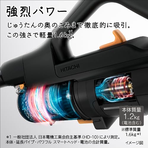 2023年製 HITACHI 日立 パワーブーストサイクロン 日立 パワーブーストサイクロン PV-BH900SL(K) [サテンブラック