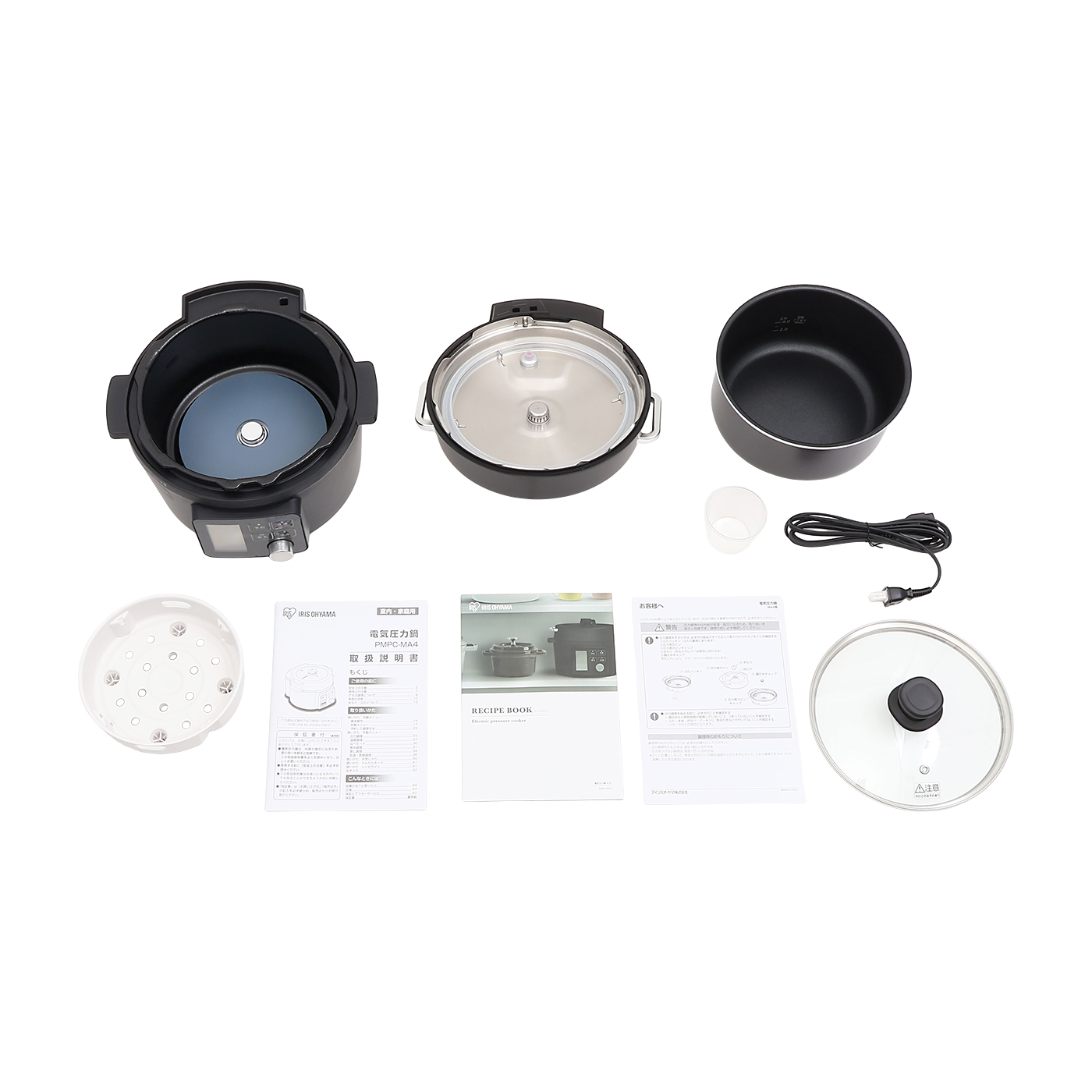 アイリスオーヤマ　圧力調理　電気圧力鍋 PMPC-MA4-B 楽天市場】≪ポイント5倍☆27日10時まで≫電気圧力鍋 4L アイリス