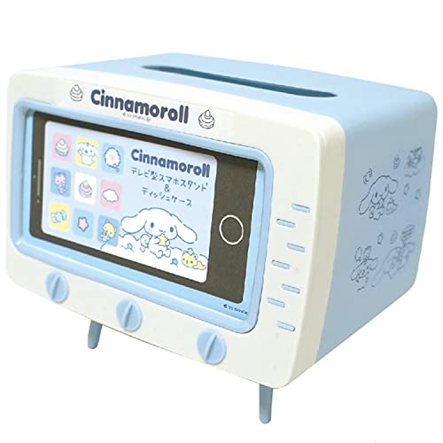 テレビ型スマホスタンド＆ティッシュケース 1