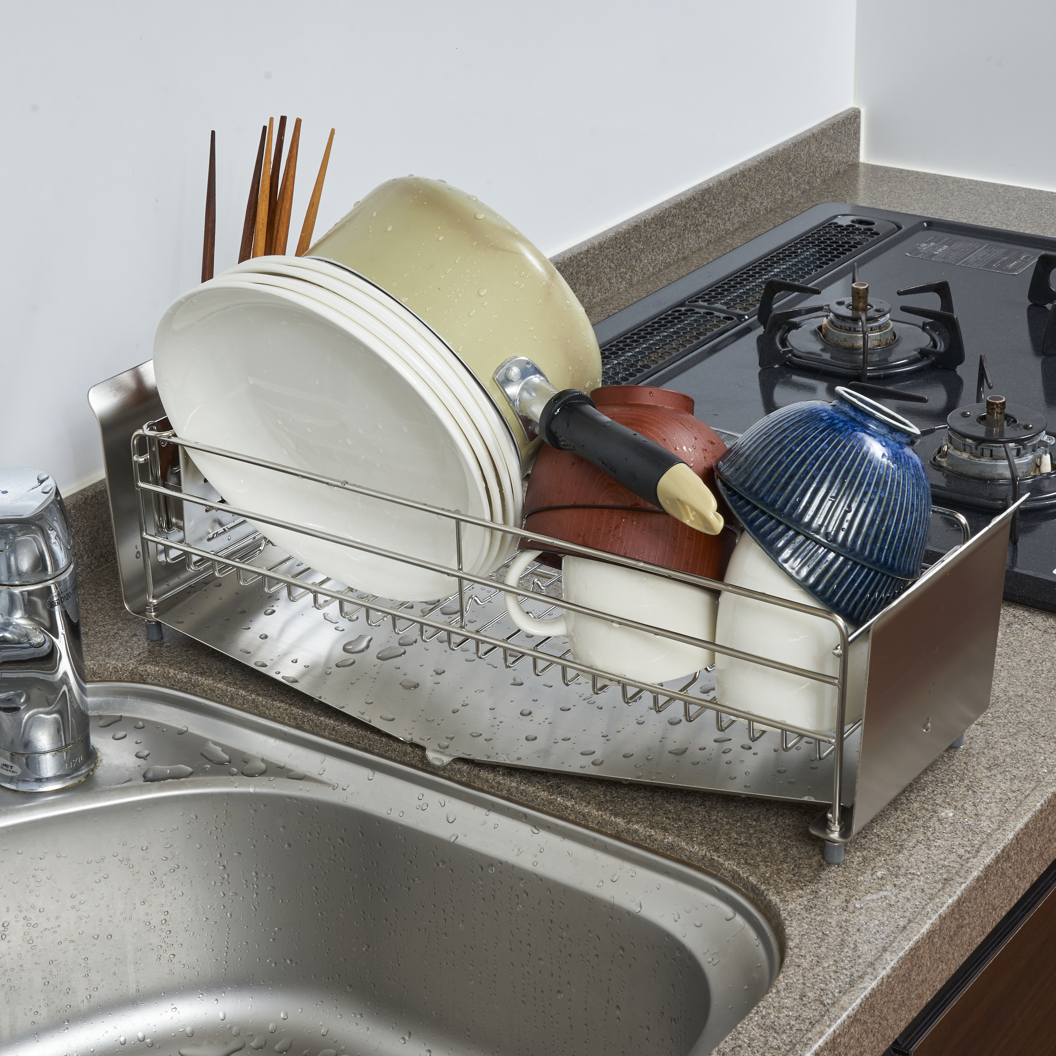 UtaU 水切りラック ショートタイプ C441をレビュー！クチコミ・評判を