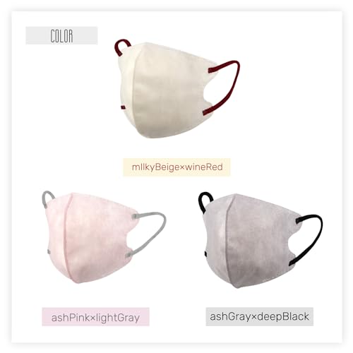 ツートーンレイヤースタイルマスク 3
