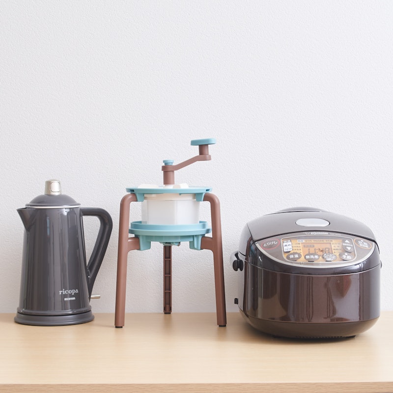 収納を考えた手動かき氷器 10