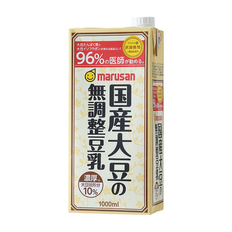 濃厚10%国産大豆の無調整豆乳 1