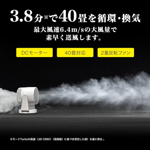 サーキュレーター Silky Wind Circulator 3