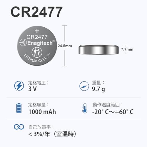 リチウムボタン電池 2