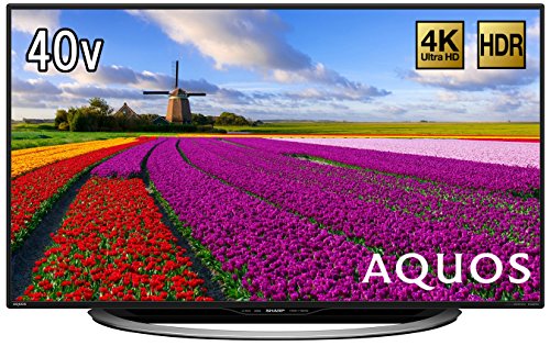 液晶テレビ 40V型（4K対応） 1