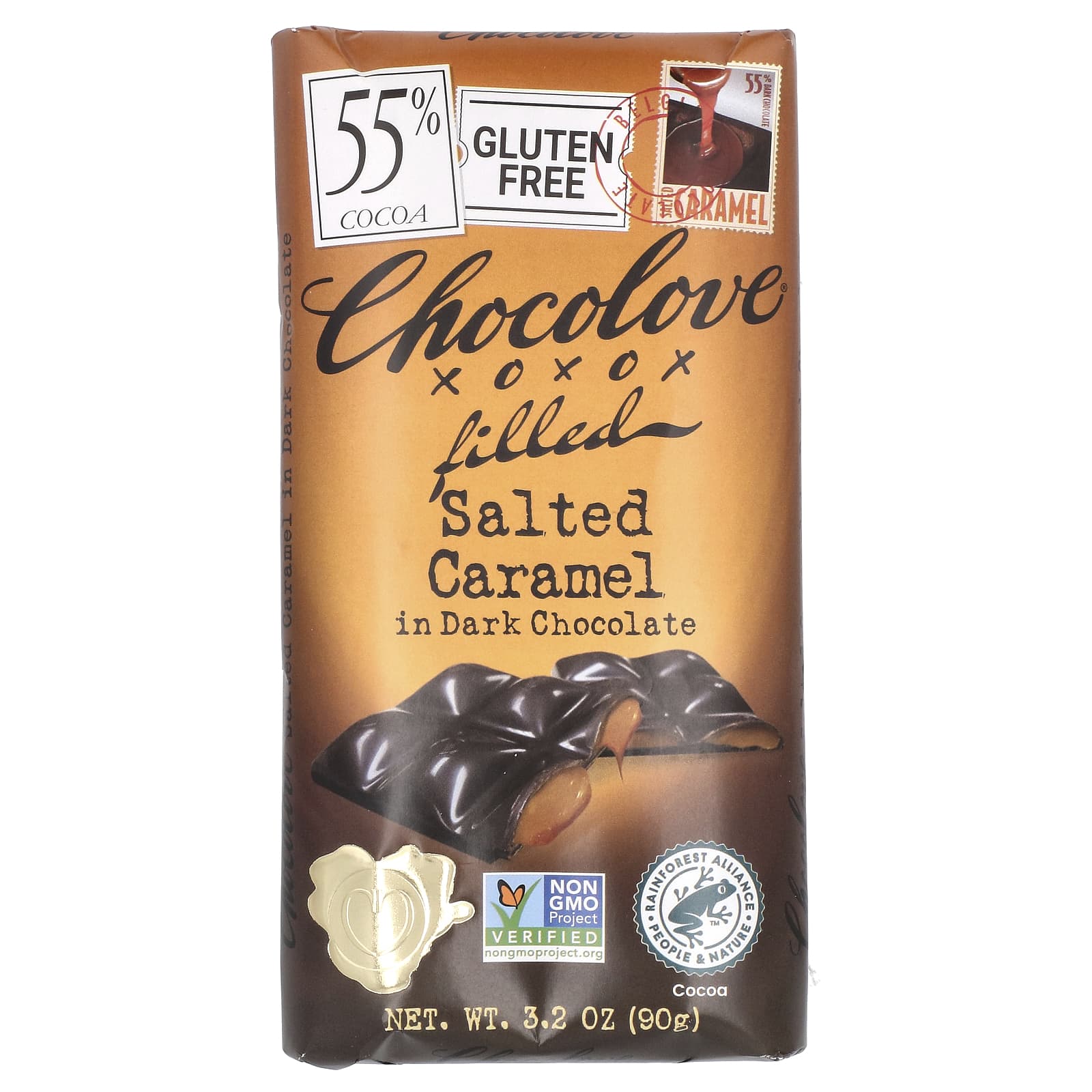 Salted Caramel in Dark Chocolate 1