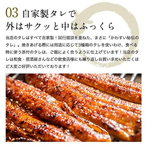 国産うなぎ 蒲焼き カット 6