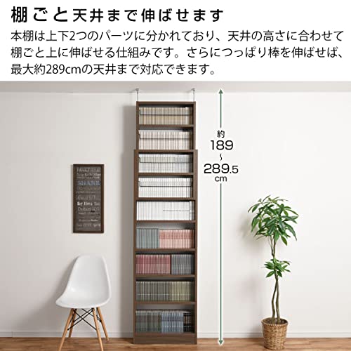 つっぱり式壁面収納ラック 2