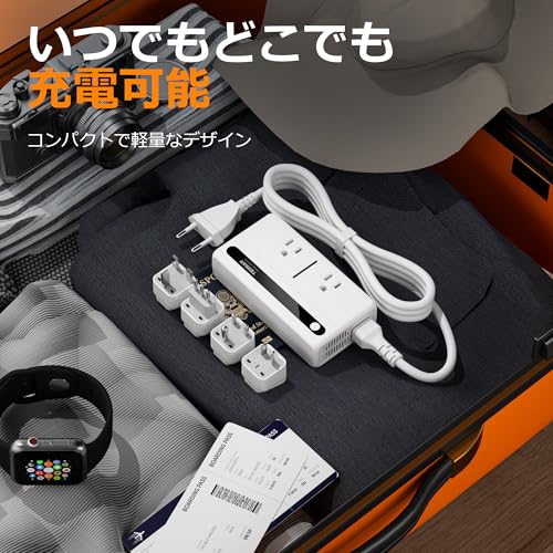 変圧器付き変換プラグ 7