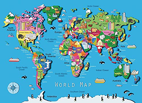 世界地図パズルのおすすめ人気ランキング【2026年5月】 3