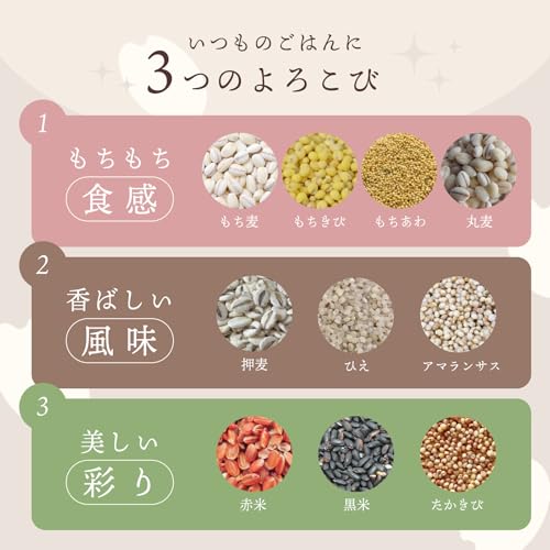 和穀十選 からだ想いの国産十穀 3
