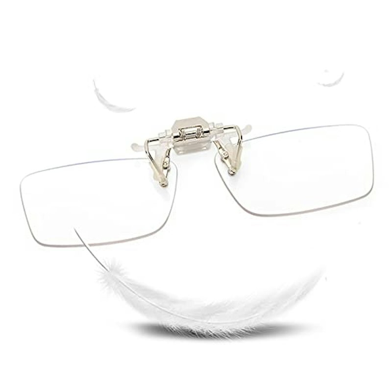クリップ式 前掛け老眼鏡 1