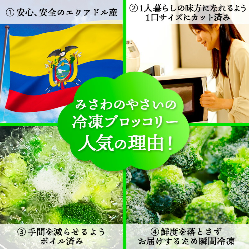 冷凍ブロッコリー エクアドル産  2