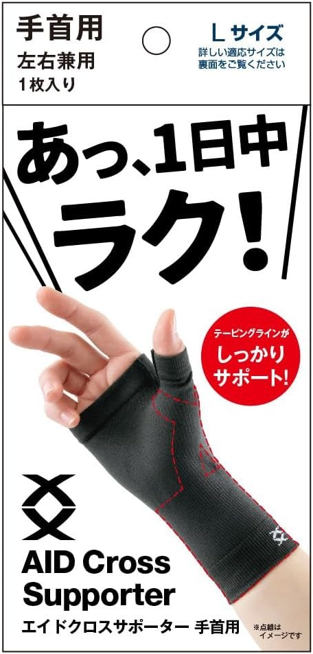 エイドクロスサポーター 手首用 4