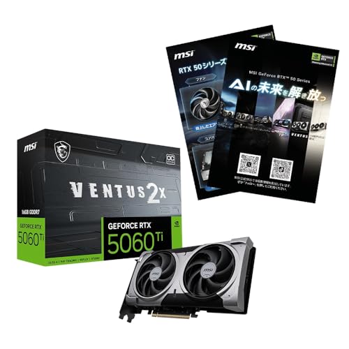 GeForce RTX 5060 Tiのグラフィックボードのおすすめ人気ランキング