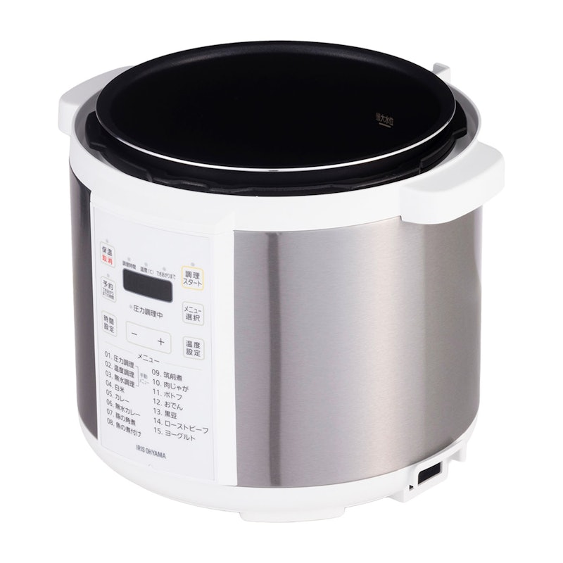 未使用 電気圧力鍋 ホワイト 6L アイリスオーヤマ 未使用 電気圧力鍋 未使用 電気圧力鍋 ホワイト 6L アイリスオーヤマ 未使用 電気圧力鍋