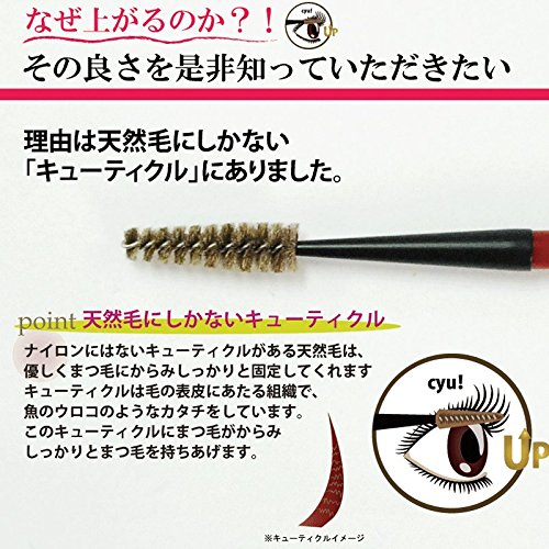六角館さくら堂 まつ毛カールアップブラシ 5