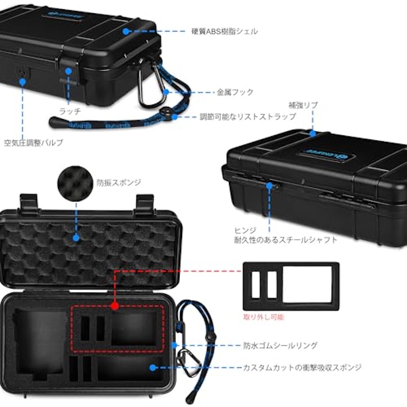 Travel Waterproof Hard Case 3