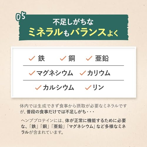 ヘンププロテイン 7