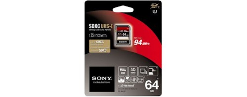 SDXCメモリーカード64GB 2