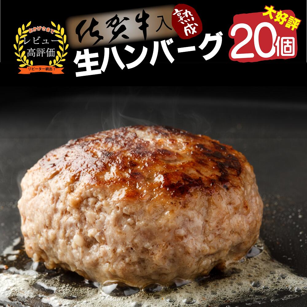 佐賀牛入り熟成生ハンバーグ 1