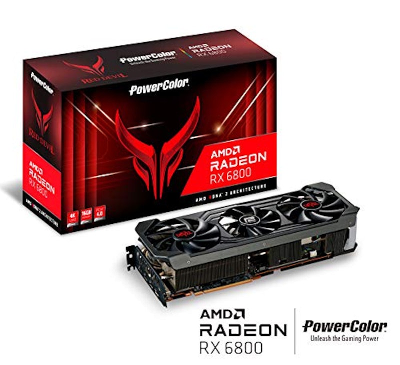 Red Devil AMD Radeon RX 6800 16GB GDDR6 3