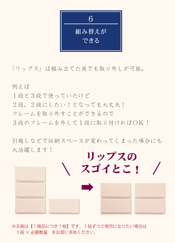 LIPS 彩 3段 10