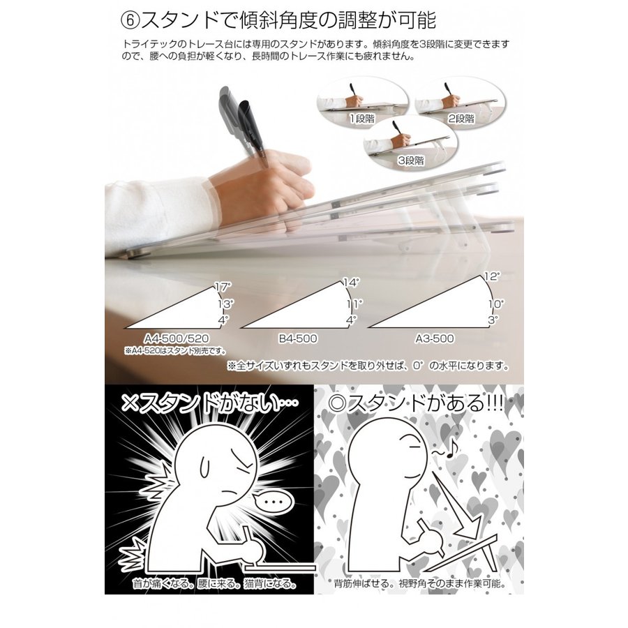 薄型LEDトレース台 トレビュアー 9
