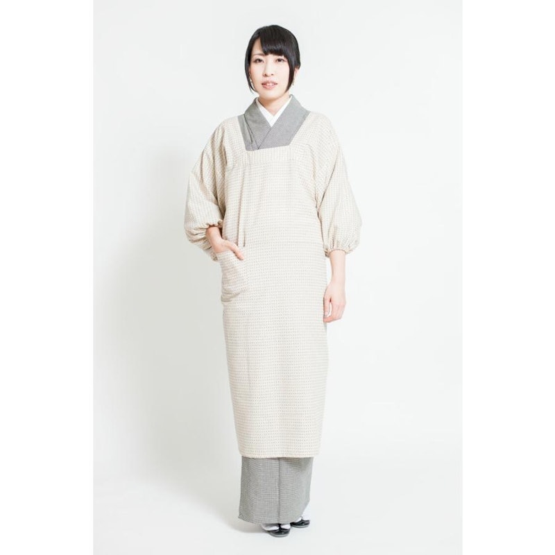 ROCCA 久留米織割烹着 1