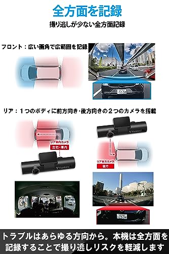 全方面3カメラドライブレコーダー 2